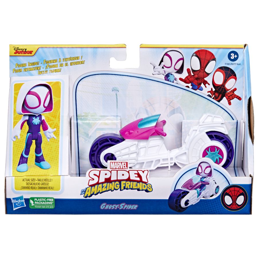 Spidey & His Amazing Friends Motorcycle & Figure Assorted