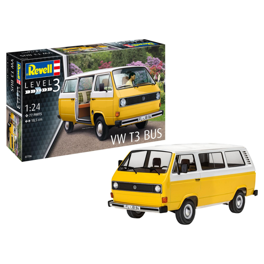 Revell Model Kit 1:24 VW T3 Bus