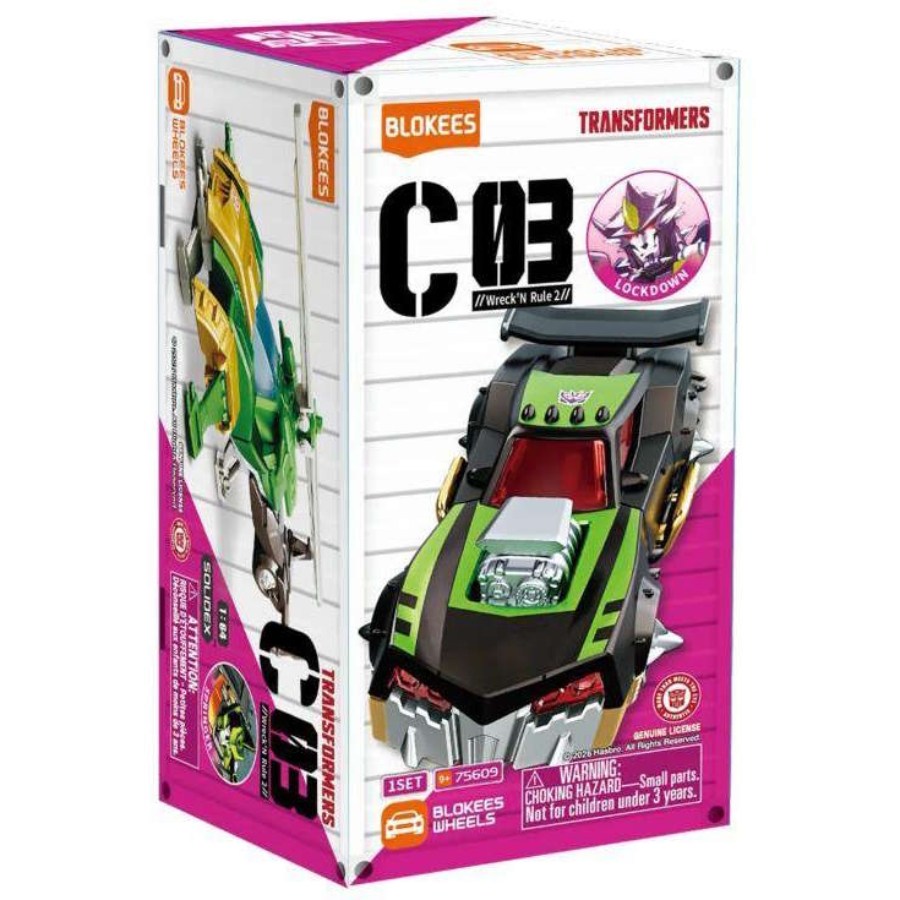 Blokees Model Kit Surprise Box Transformers Wheels C03 Assorted