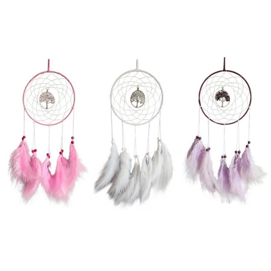 Dream Catcher With Tol Gemstone Assorted