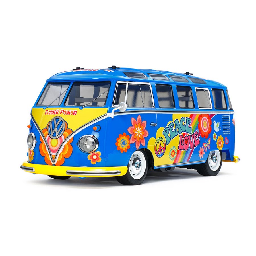 Tamiya Radio Control Kit 1:10 M-05 Flower Power Volkswagen Type 2 T1 Car 2WD