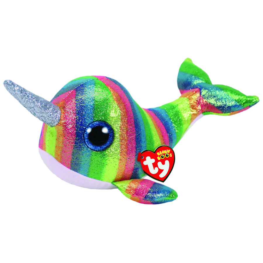 Beanie Boos Medium Plush Nori Narwhal