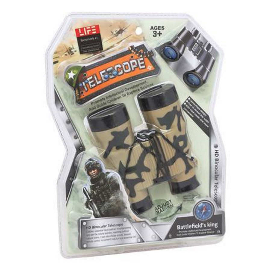 Telescopic Binocular With Compass