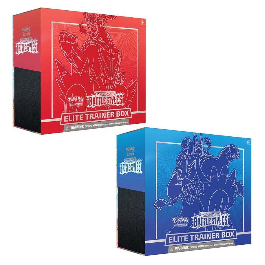 Pokemon TCG Sword & Shield Battle Styles Trainer Box Assorted