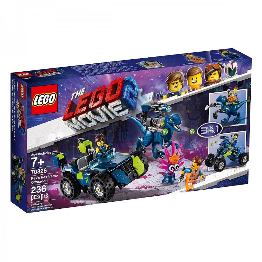 LEGO Movie 2 Rexs Rex-treme Offroader
