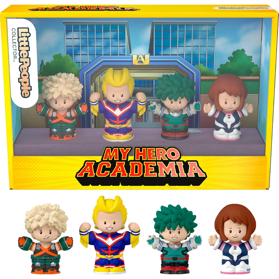 Little People Collector My Hero Academia 4 Figures Set