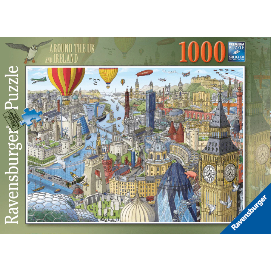 Ravensburger Puzzle 1000 Piece Around The British Isles SF