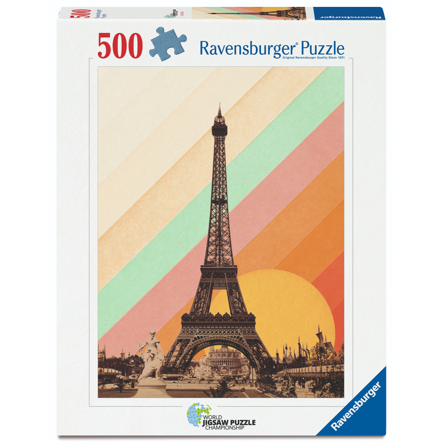 Ravensburger Puzzle 500 Piece WJPC Paris Rainbow