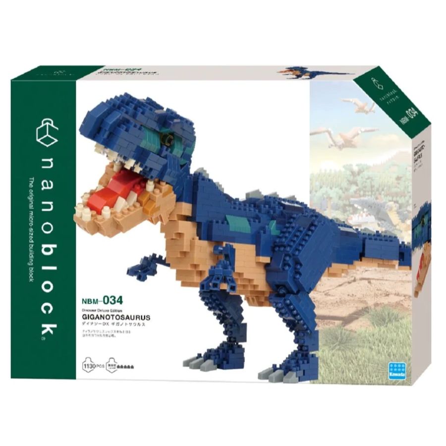 Nanoblock Deluxe Giganotosaurus