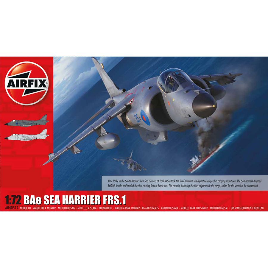 Airfix Model Kit 1:72 Bae Sea Harrier FRS