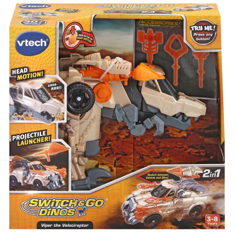 Switch & Go Viper The Velociraptor