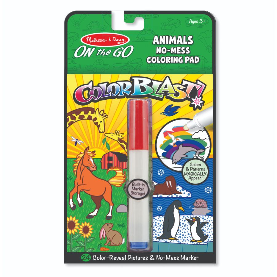 Melissa & Doug On The Go Color Blast Animals
