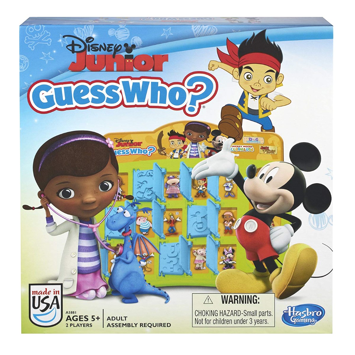 Disney Junior Guess Who Toy Brands AK Casey's Toys
