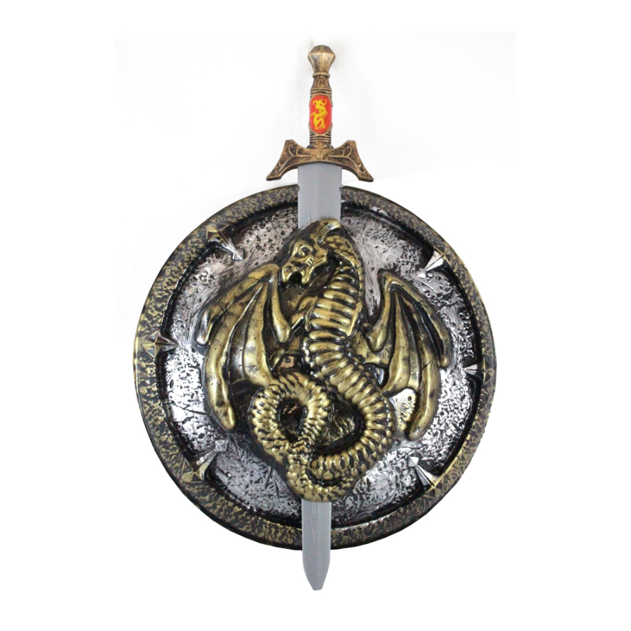 Knight Sword & Round Shield 