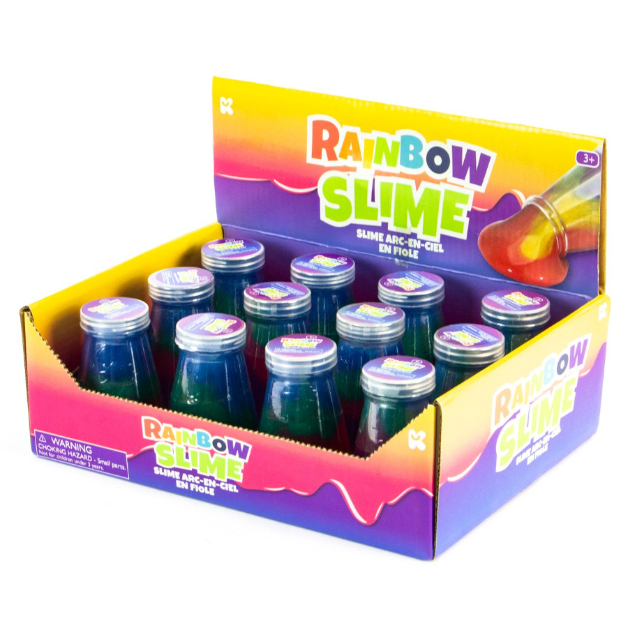 Keycraft Rainbow Slime In Flask Assorted