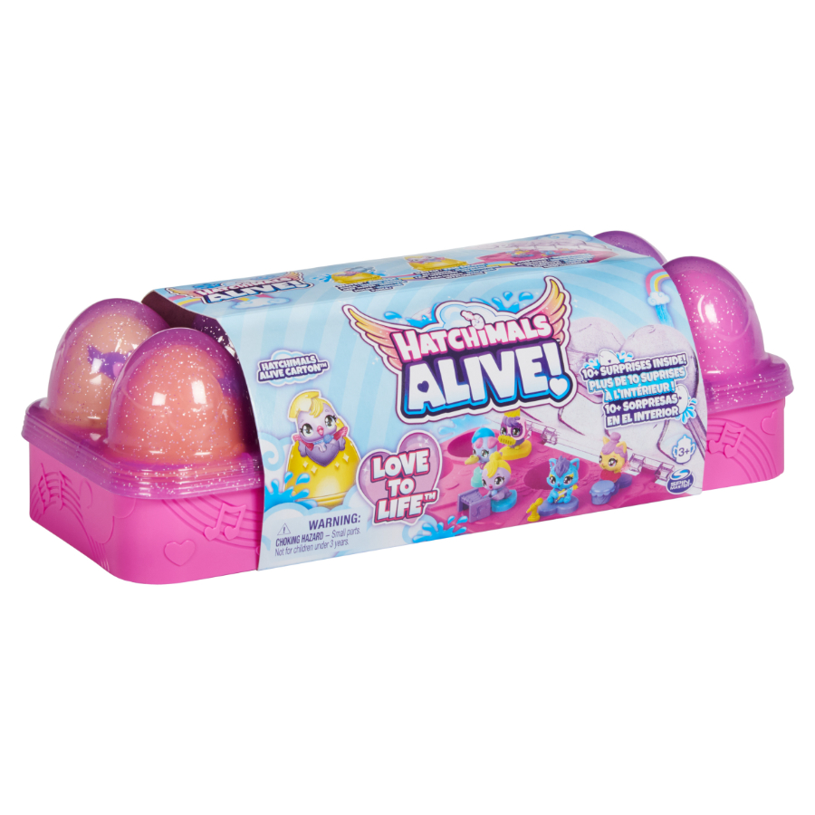 Hatchimals Alive Egg Carton Playset