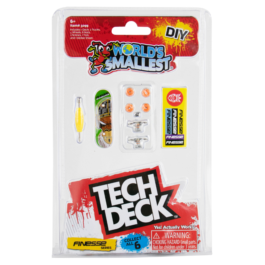 Worlds Smallest Slinky & Tech Deck Assorted