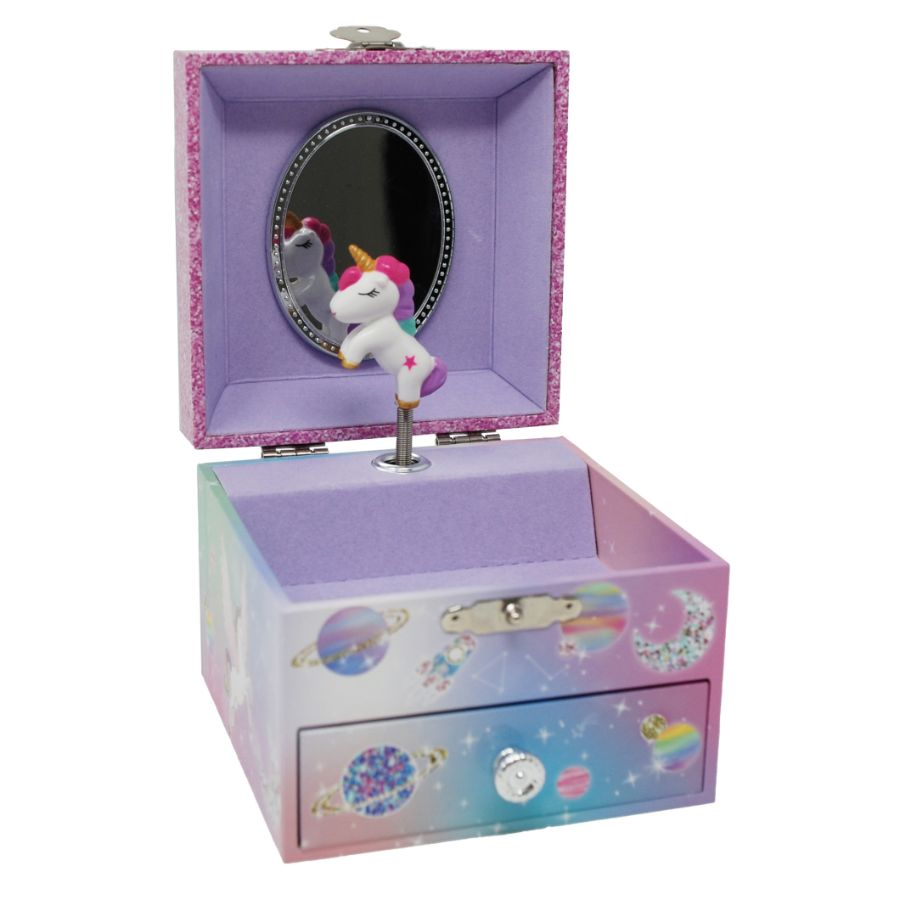 Music Box Small Rainbow Unicorn