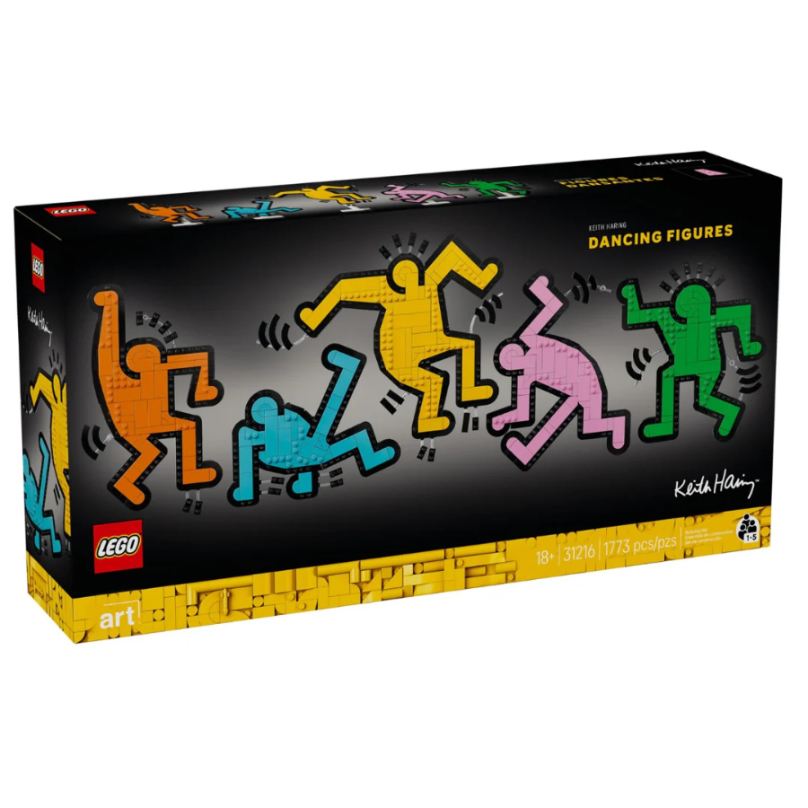 LEGO ART Keith Harings Dancing Figures