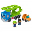 Fisher Price Little People Lets Go Vehicle Hauler With Figures & Car