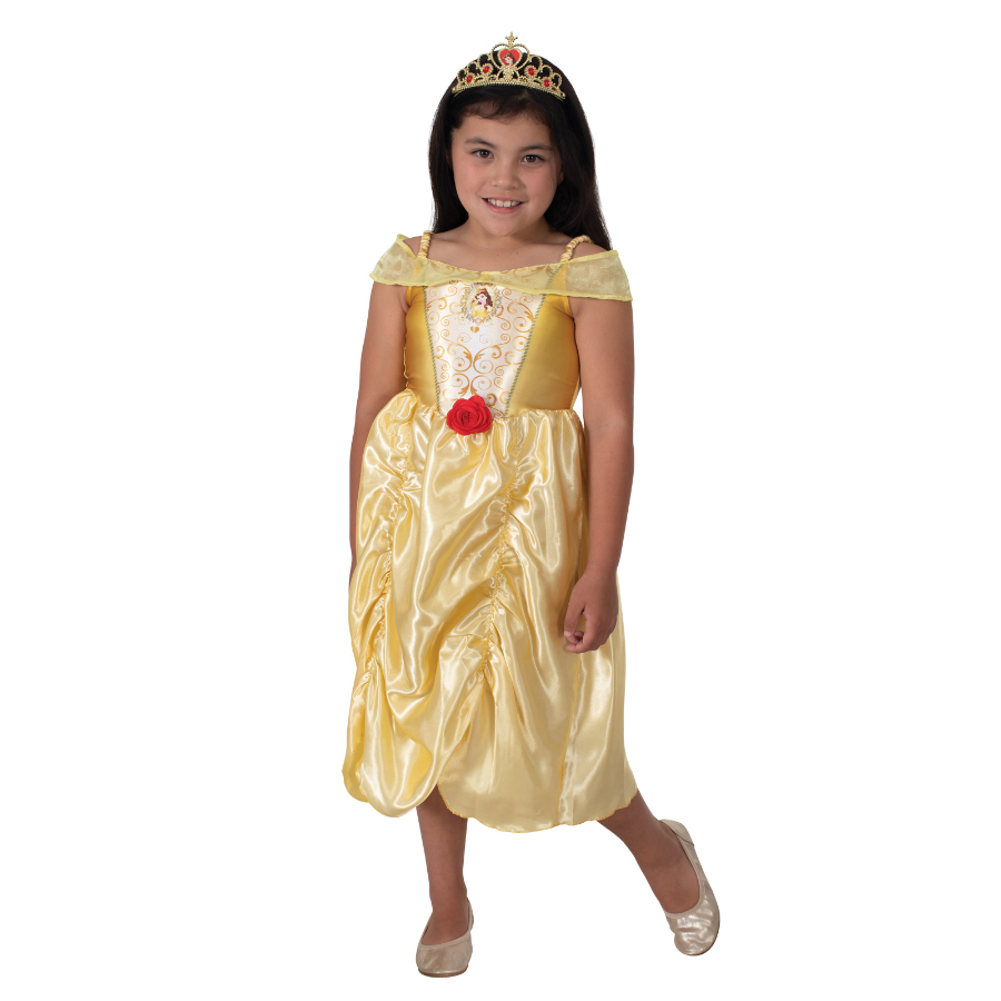 Disney Princess Belle Classic Kids Dress Up Costume Size 3-4