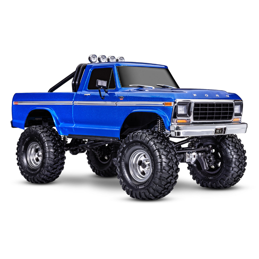 Traxxas Radio Control TRX4 Scale & Trail Crawler Ford F-150 Ranger XLT Blue