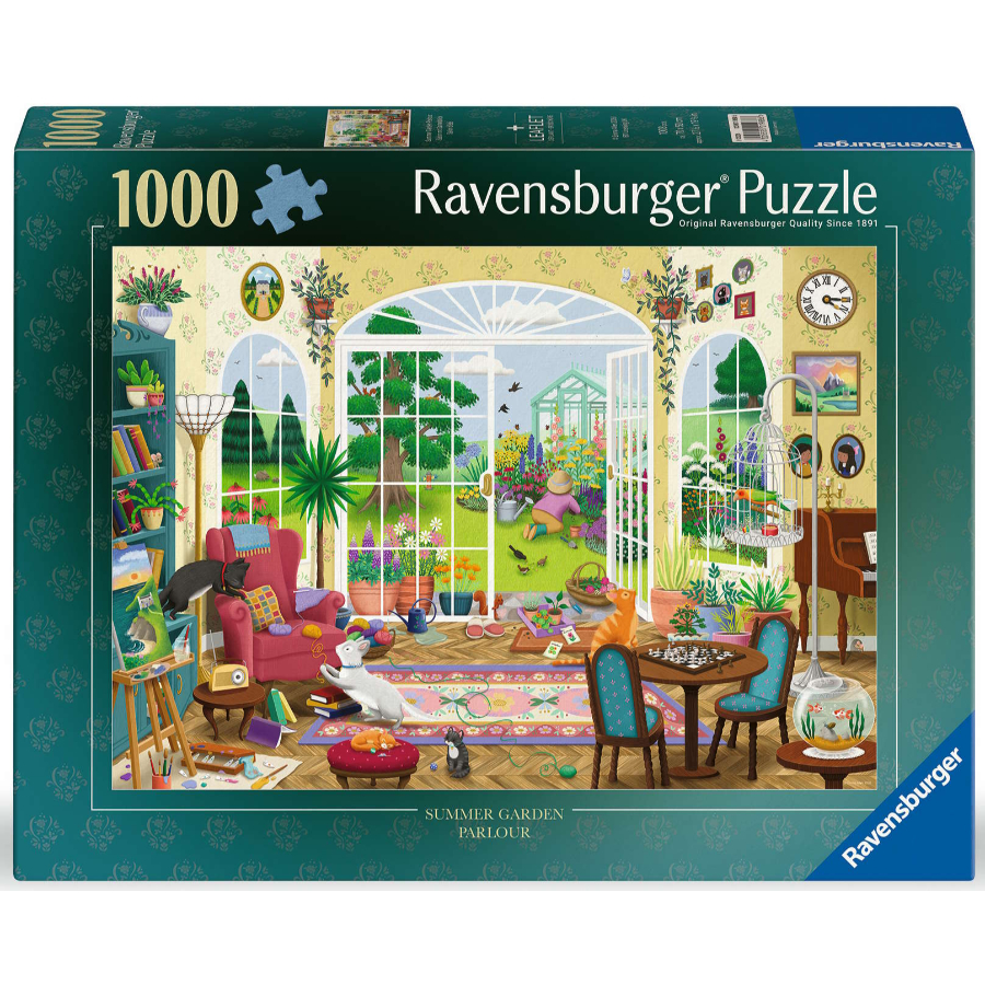 Ravensburger Puzzle 1000 Piece Summer Garden Parlour