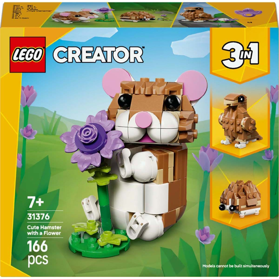 LEGO Creator Cute Hamster With A Flower