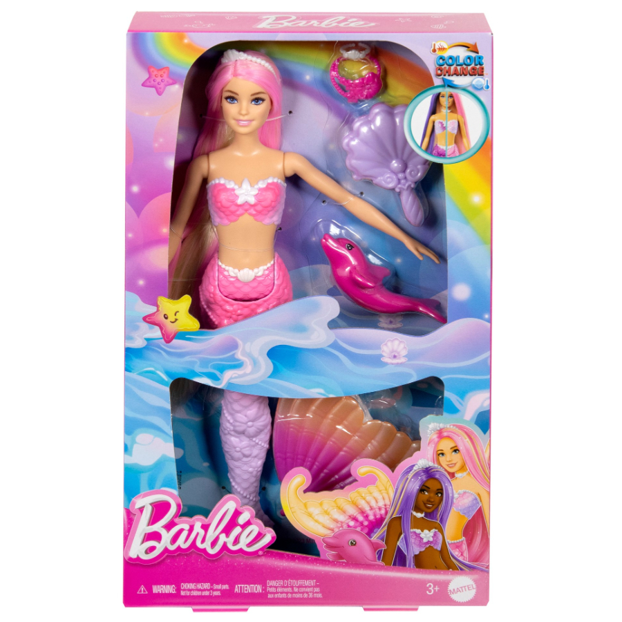 Barbie Fairytale Color Magic Mermaid Doll