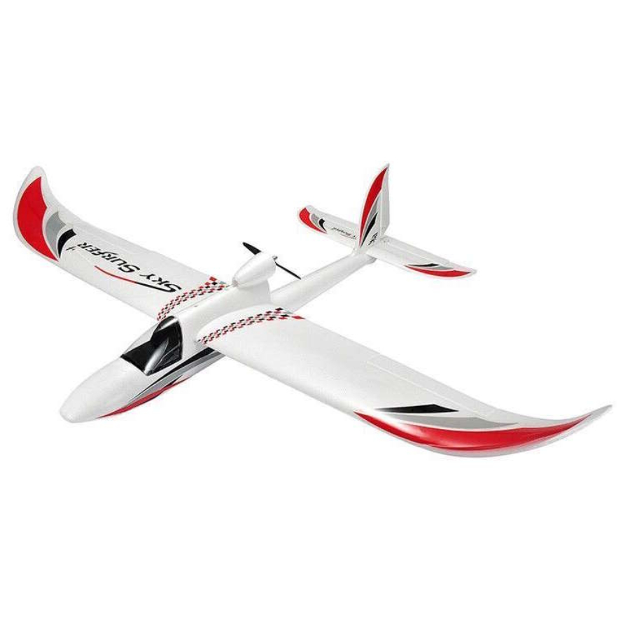 Top RC Radio Control Aircraft Sky Surfer Red With Flight Controller RTF Mode 2