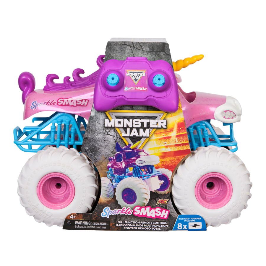 Monster Jam Radio Control 1:15 Scale Sparkle Smash