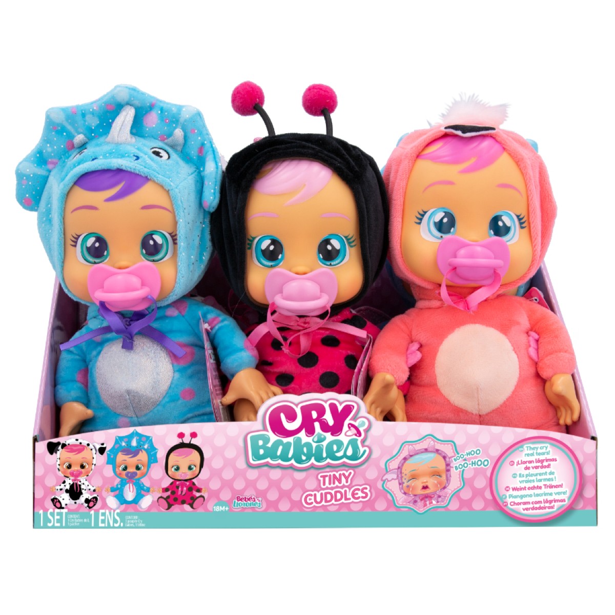 Cry Babies Crying Baby Doll Tiny Cuddles Assorted | Dolls, Pets, Prams ...