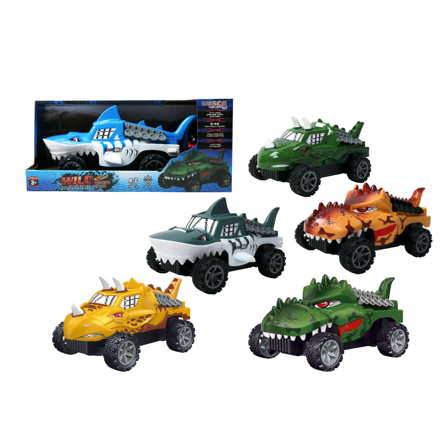 Rusco Racing Radio Control 1:20 Jungle Prowlers Assorted Batteries Included