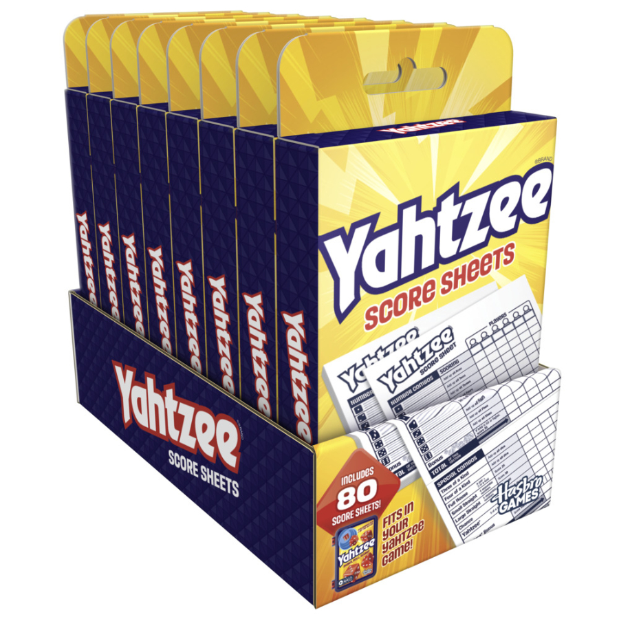 Yahtzee Score Pad Refill