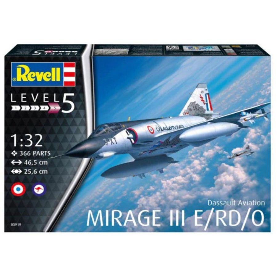 Revell Model Kit 1:32 Dassault Mirage III E