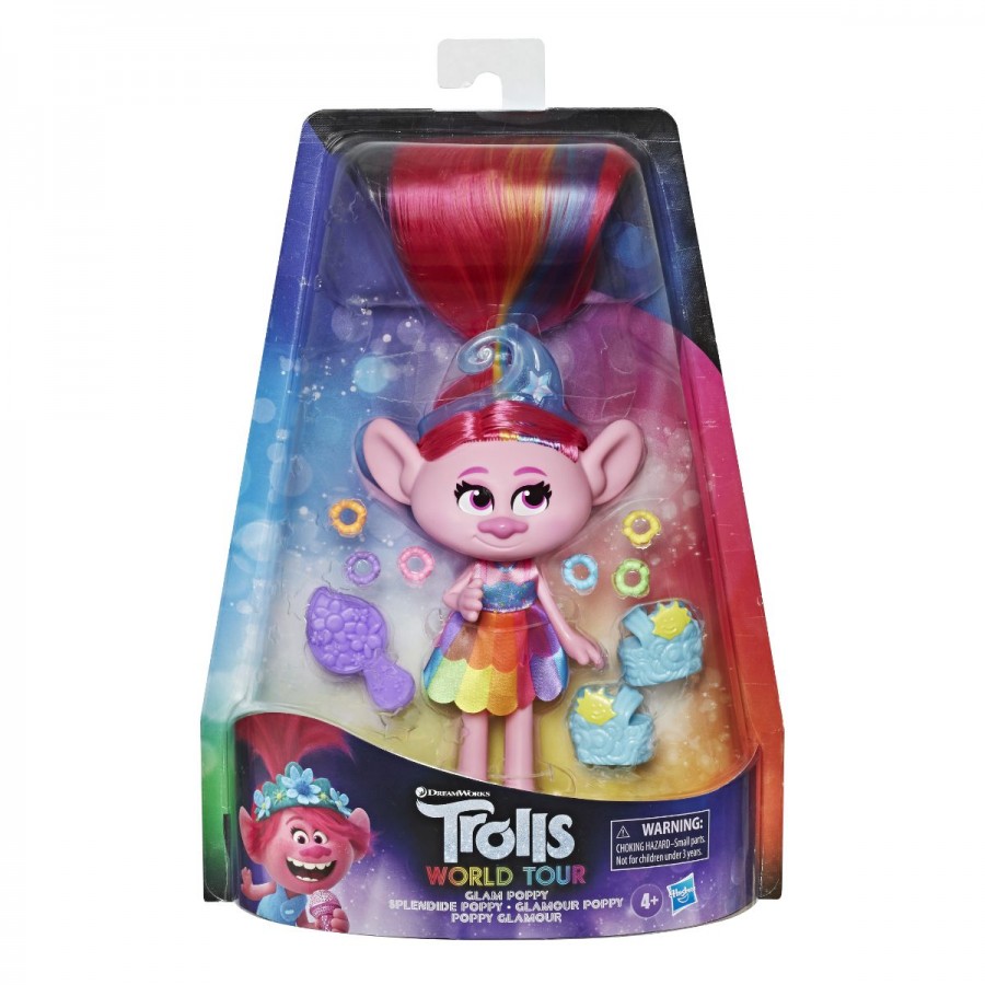 Trolls World Tour Glam Fashion Troll Assorted
