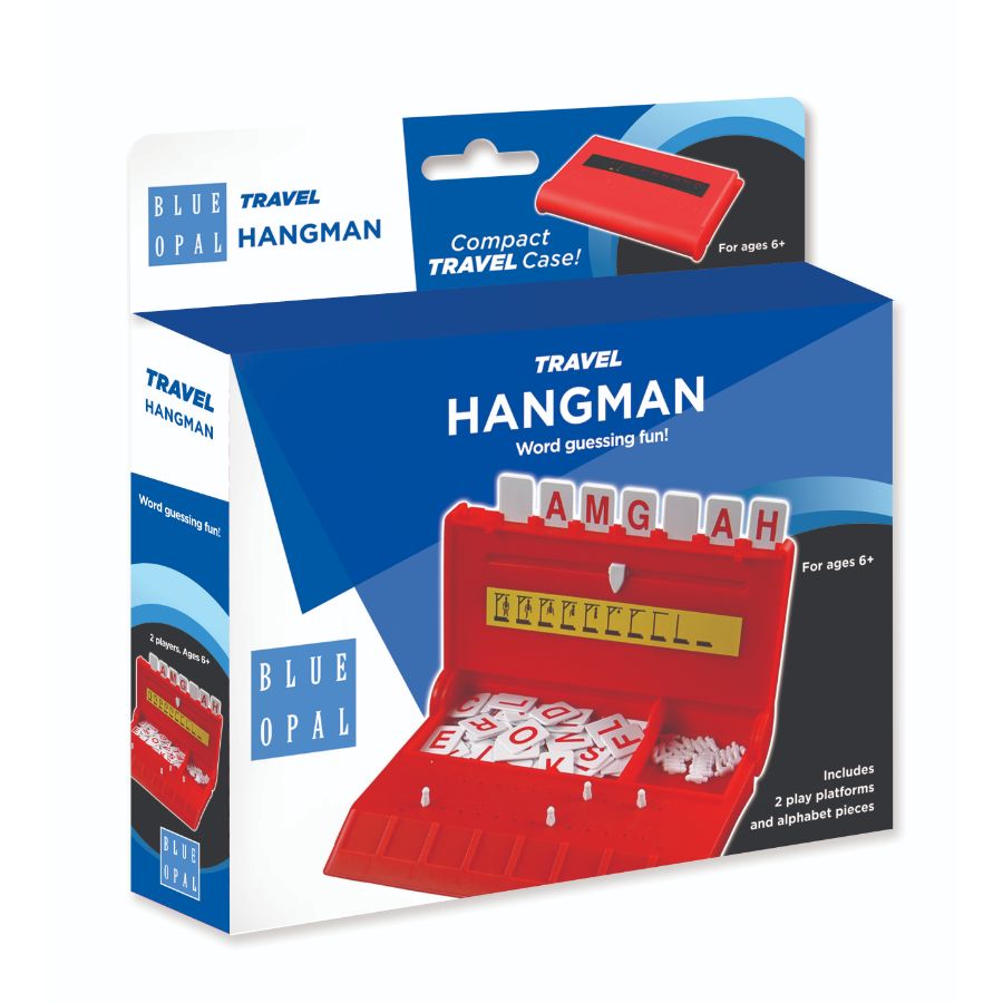 Blue Opal Travel Hangman Game
