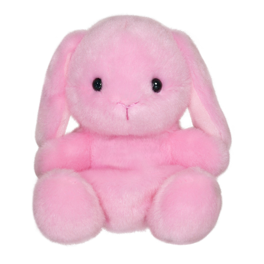 Palm Pals Plush 13cm Pink Lop Bunny