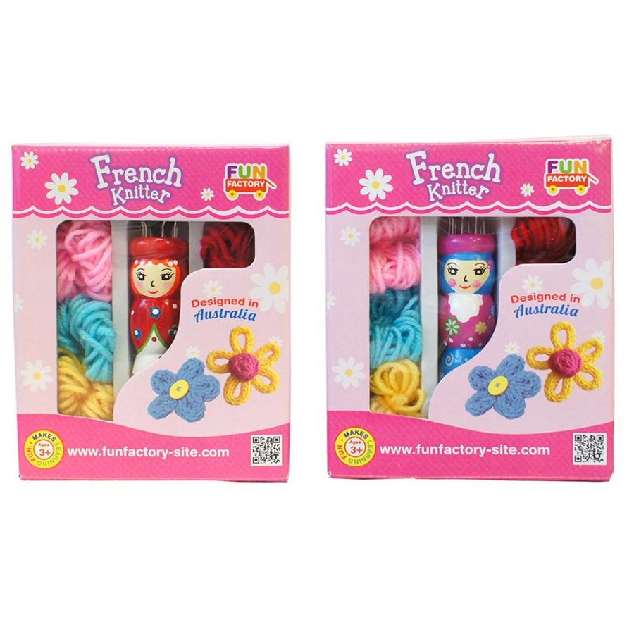 French Knitting Doll