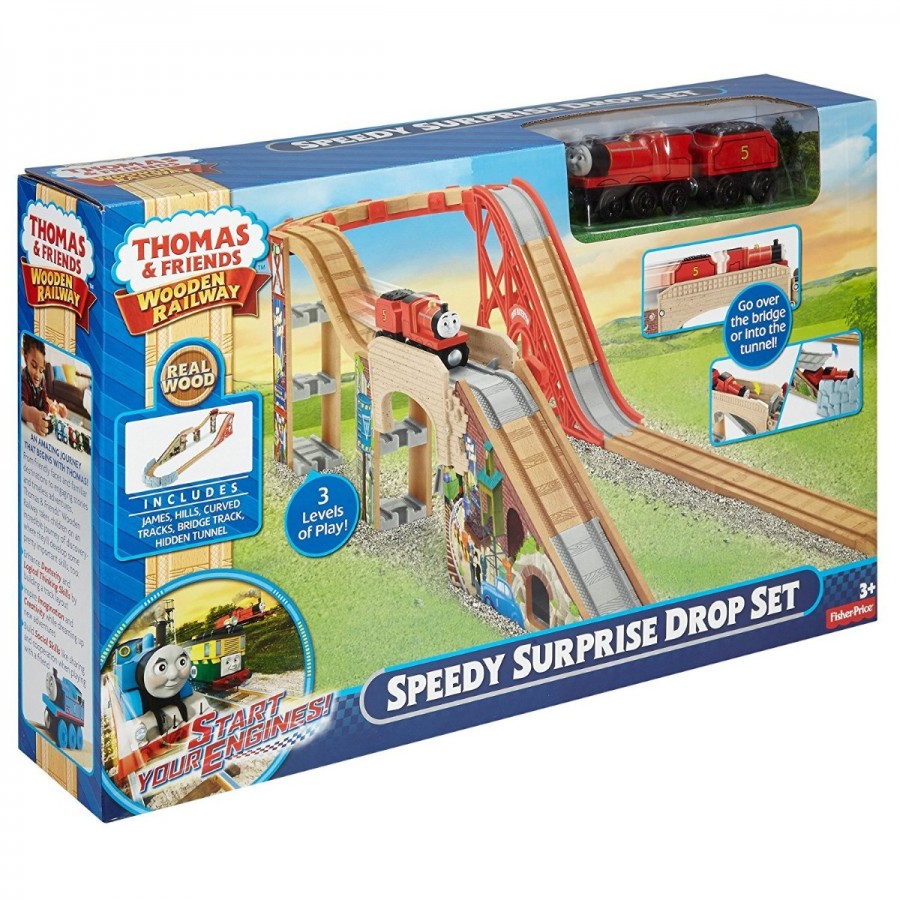 Thomas & Friends Wooden Railway Speedy Surprise Drop