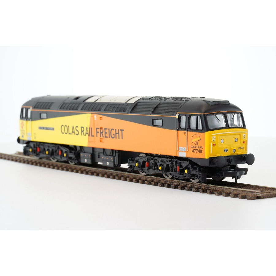 Hornby Rail Trains HO-OO Train Colas Rail Class 47 CO-CO 47749 City Of Truro Era 11