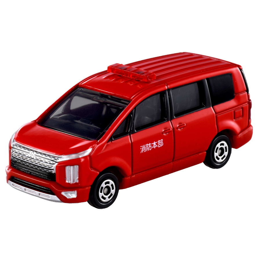 Tomica Diecast Regular 050 - Mitsubishi Delica D5 Fire Command Vehicle