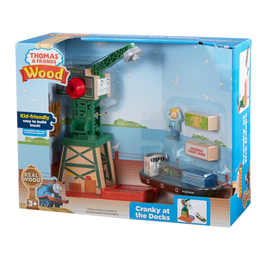 Thomas & Friends Wooden Railway Cranky At The Docks