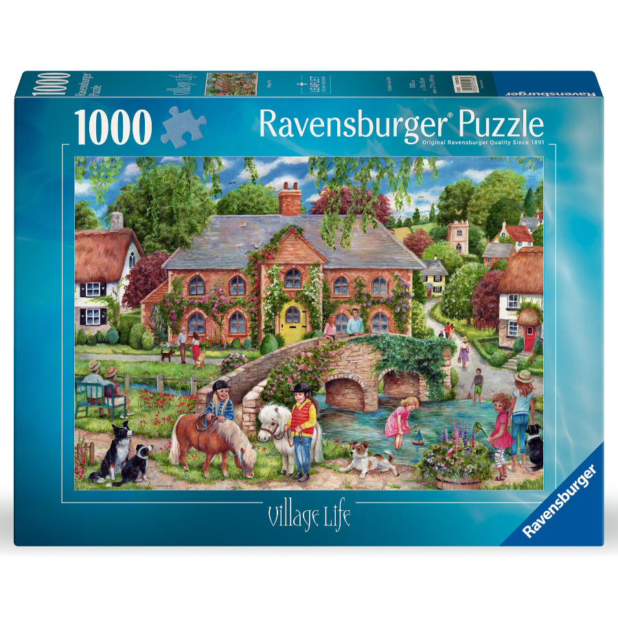 Ravensburger Puzzle 1000 Piece Village Life