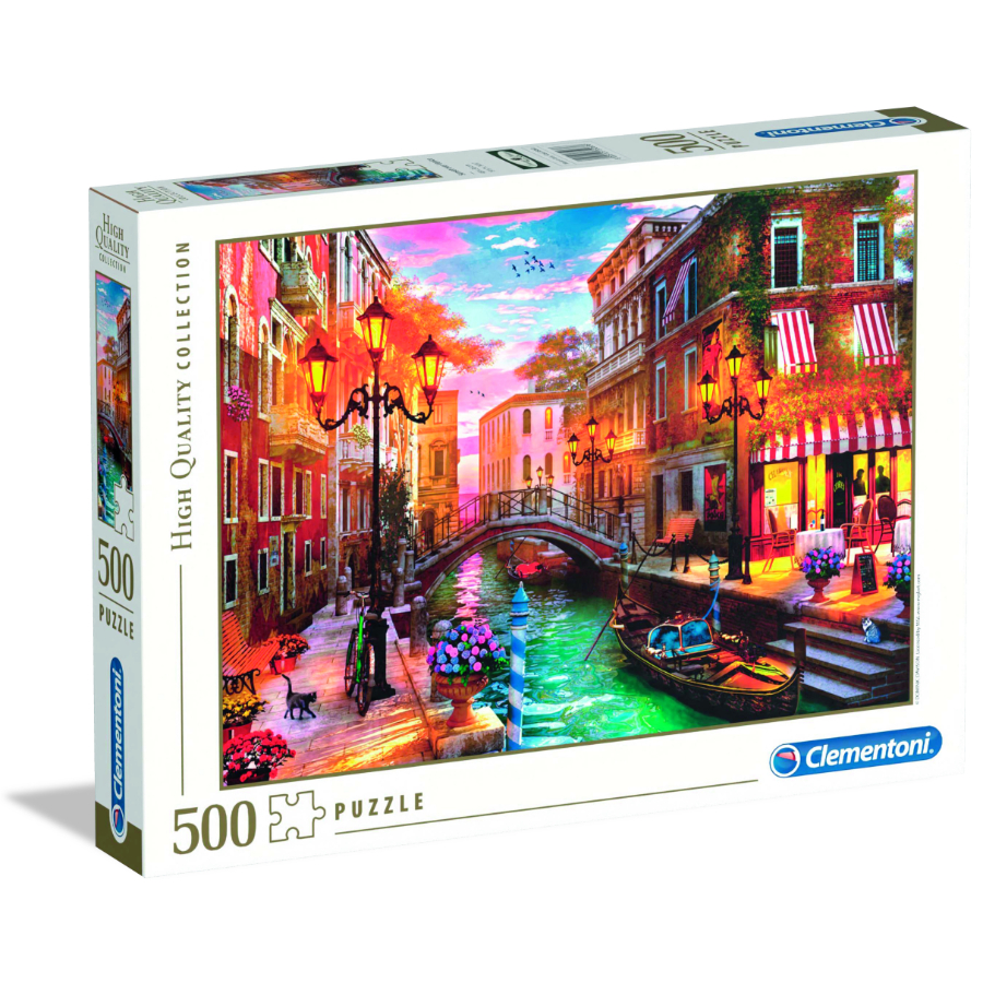 Clementoni 500 Piece Puzzle Sunset Over Venice
