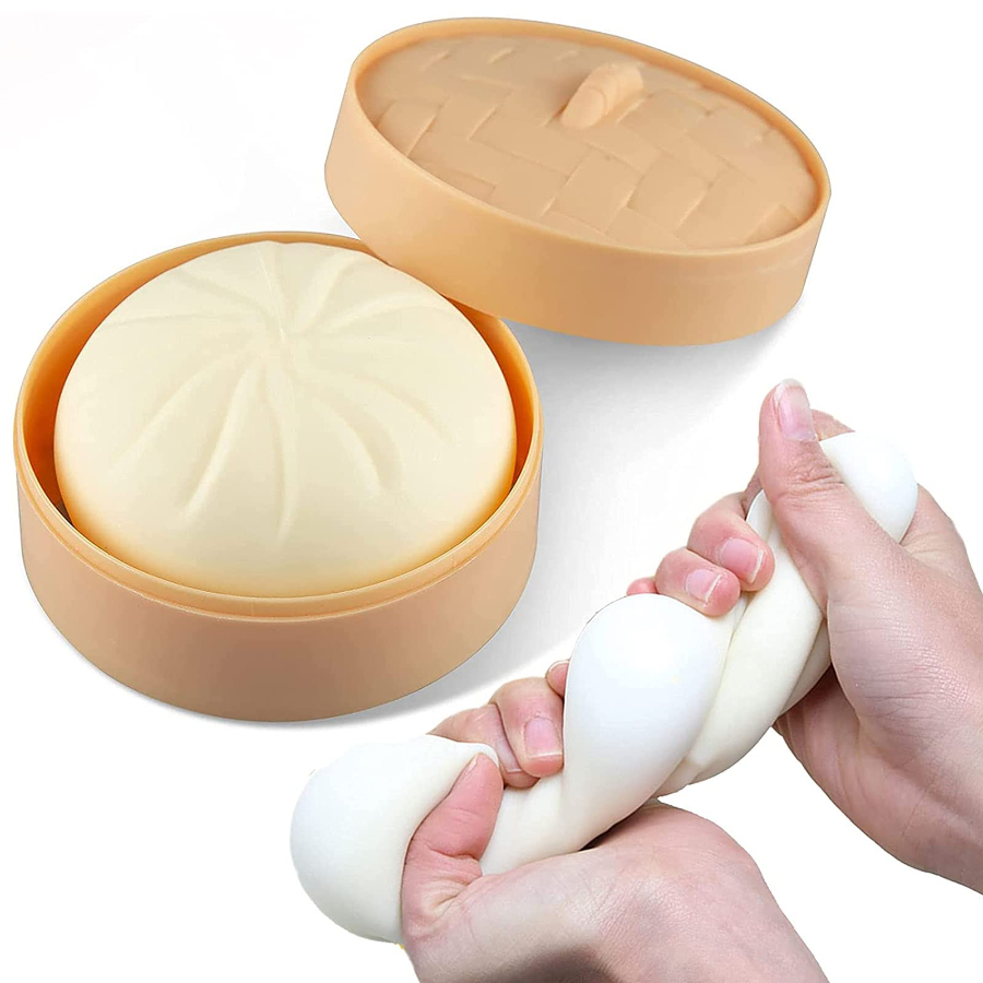 Stretch Squeeze Squish Steam Bun