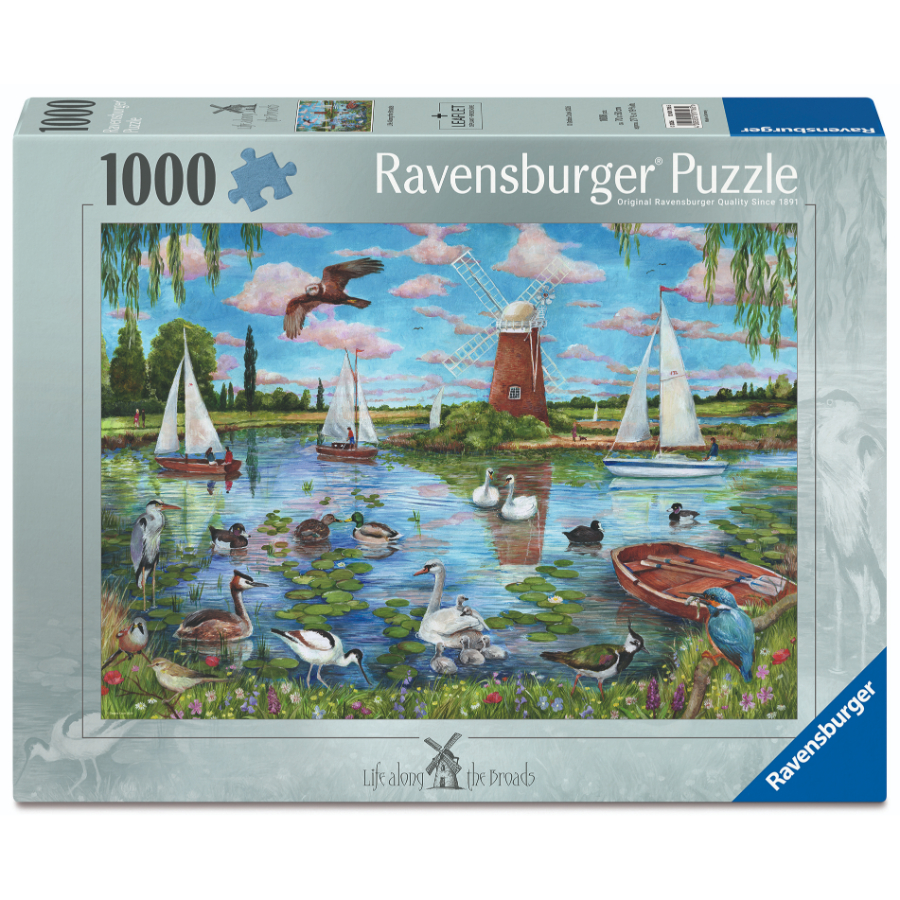Ravensburger Puzzle 1000 Piece Life Along The Broads