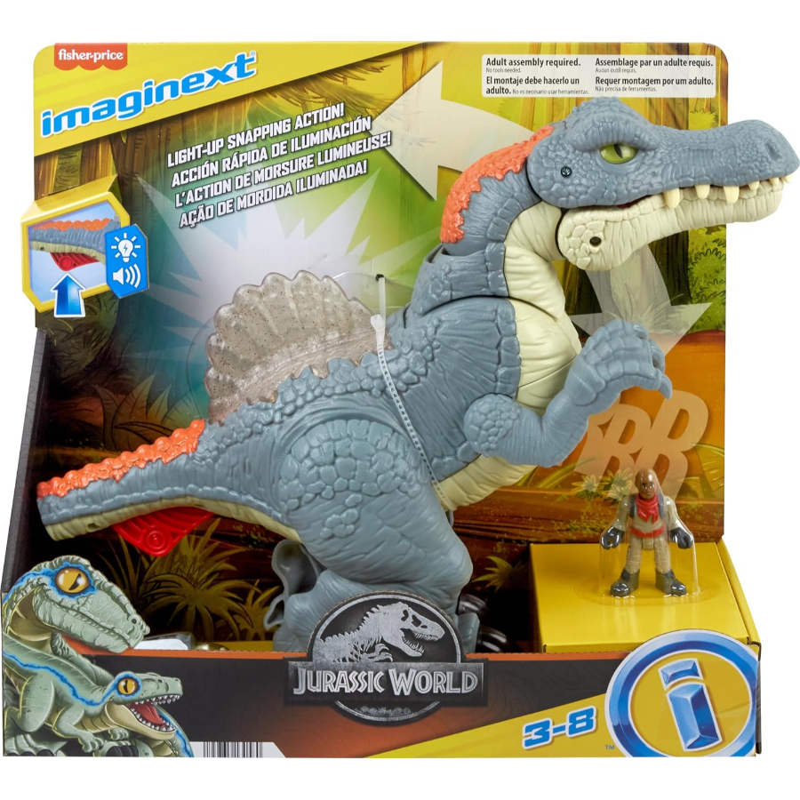 Imaginext Jurassic World Ultra Snap Spinosaurus