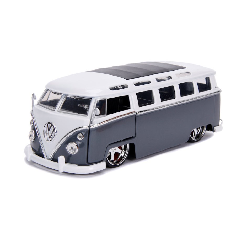 Jada Diecast 1:24 BTK Grey 1962 VW Bus