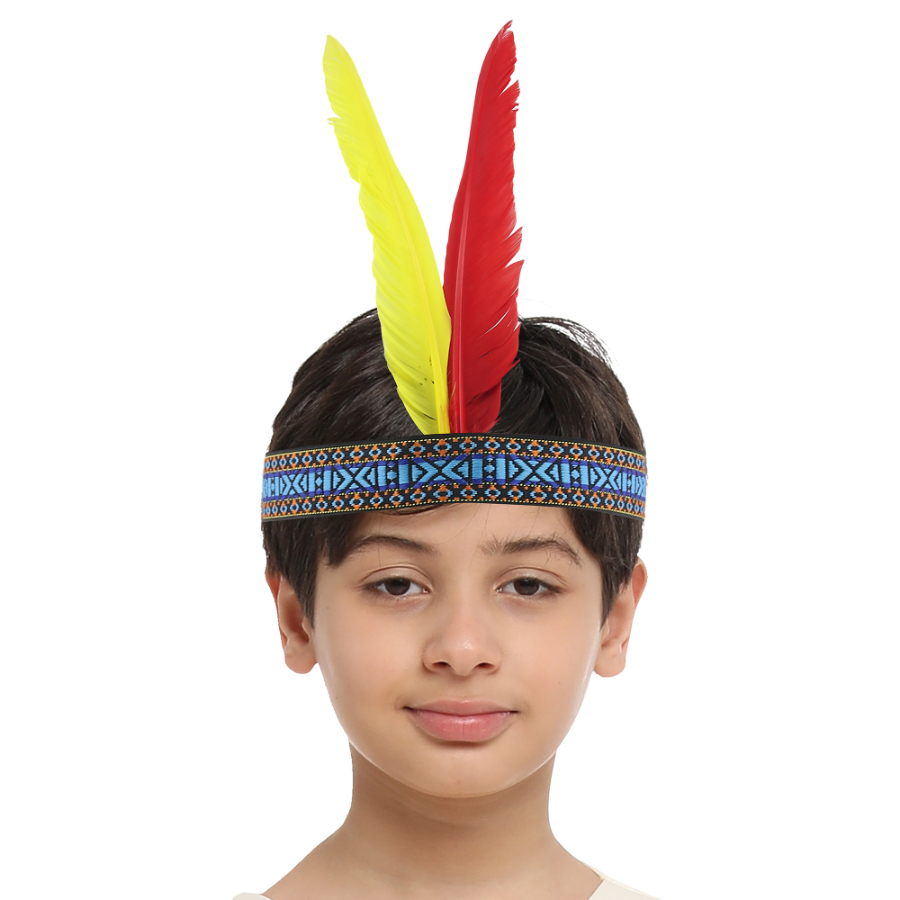 Kids Dress Up Headband Native American